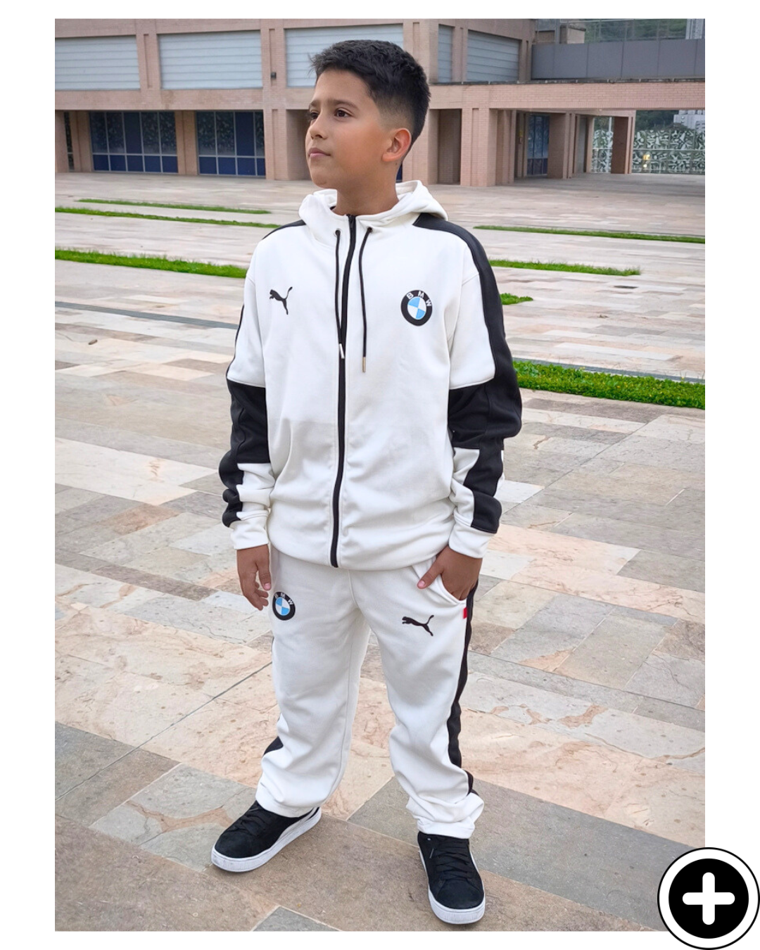 Conjunto Puma Niño Buzo Sudadera