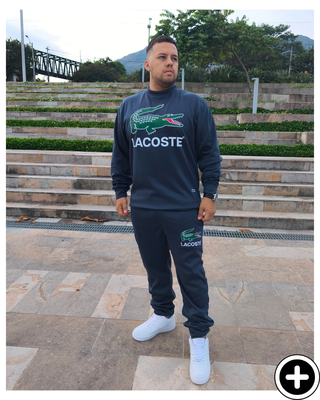 Conjunto Lacoste Buzo Sudadera