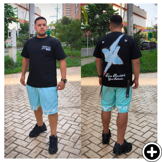 Conjunto Y/out Camiseta Bermuda