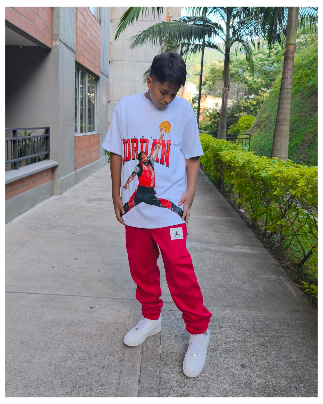 Conjunto Jordan Adulto e Infantil