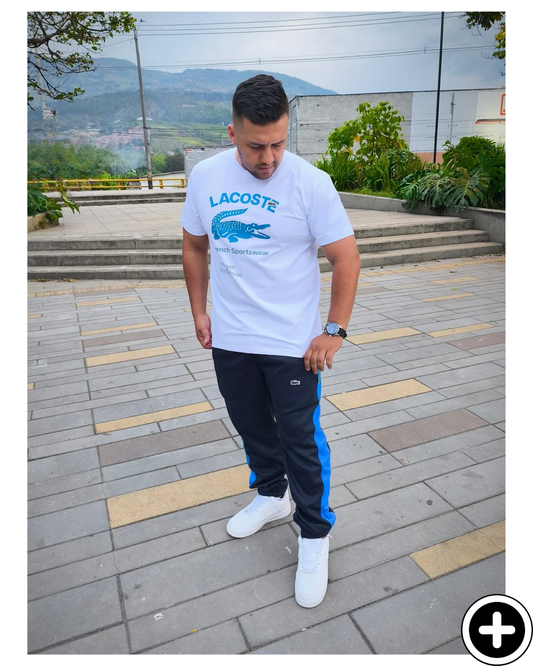 Conjunto Lacoste Camiseta Sudadera