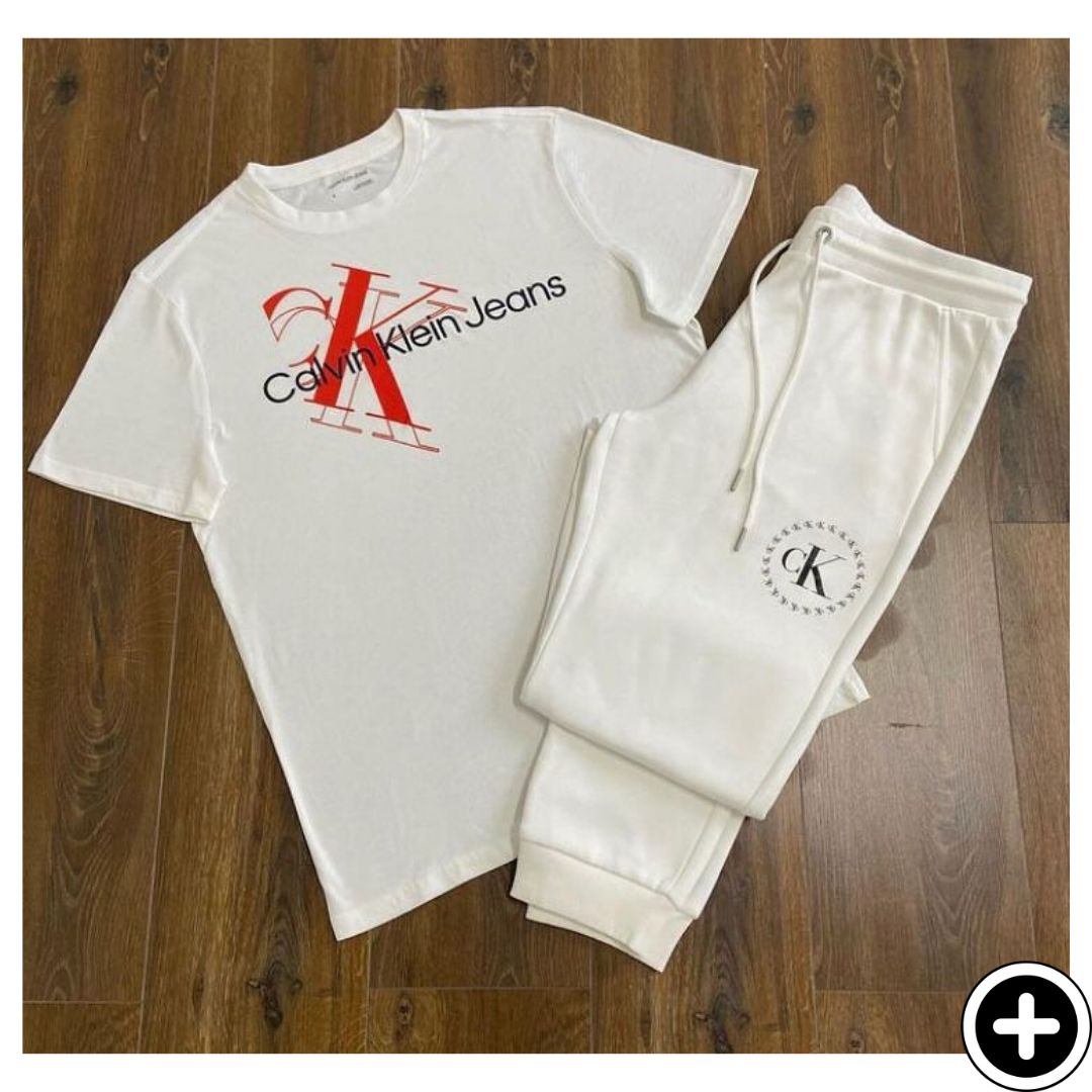 Conjunto Calvin Klein Camiseta Sudadera