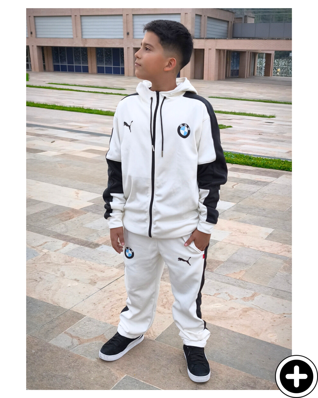 Conjunto Puma Niño Buzo Sudadera