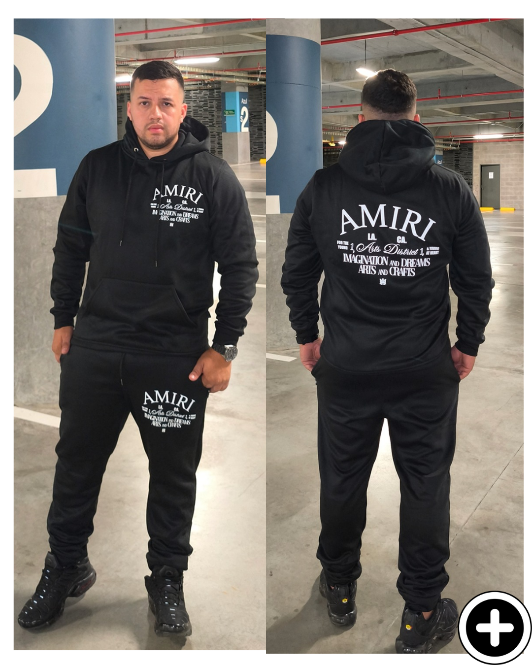 Conjunto Amiri Buzo Sudadera