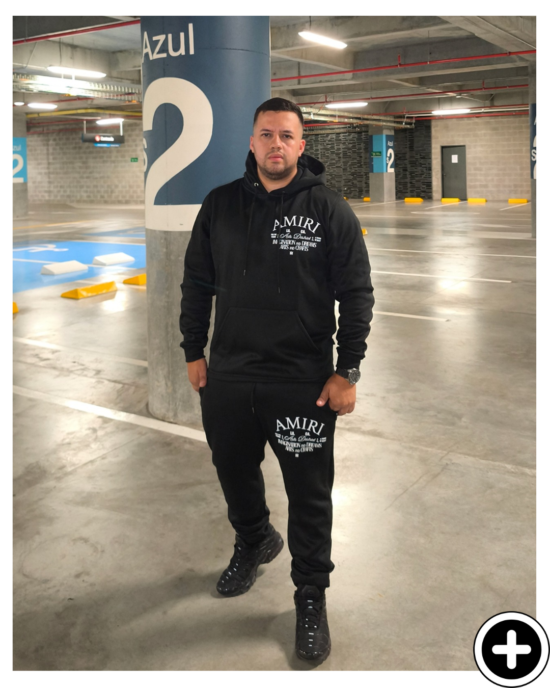 Conjunto Amiri Buzo Sudadera