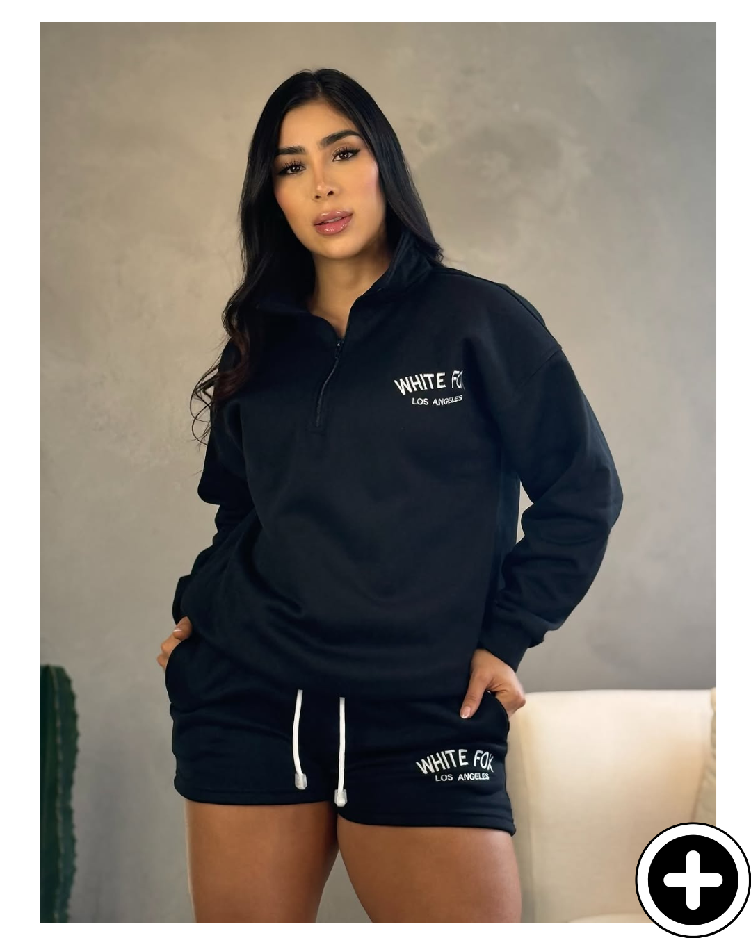 Conjunto Off White Buzo Short