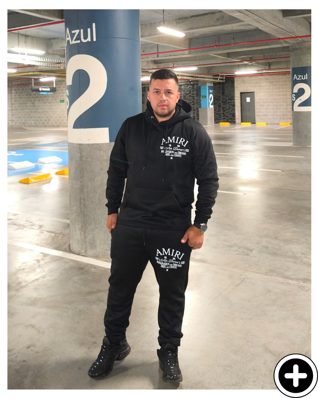 Conjunto Amiri Buzo Sudadera