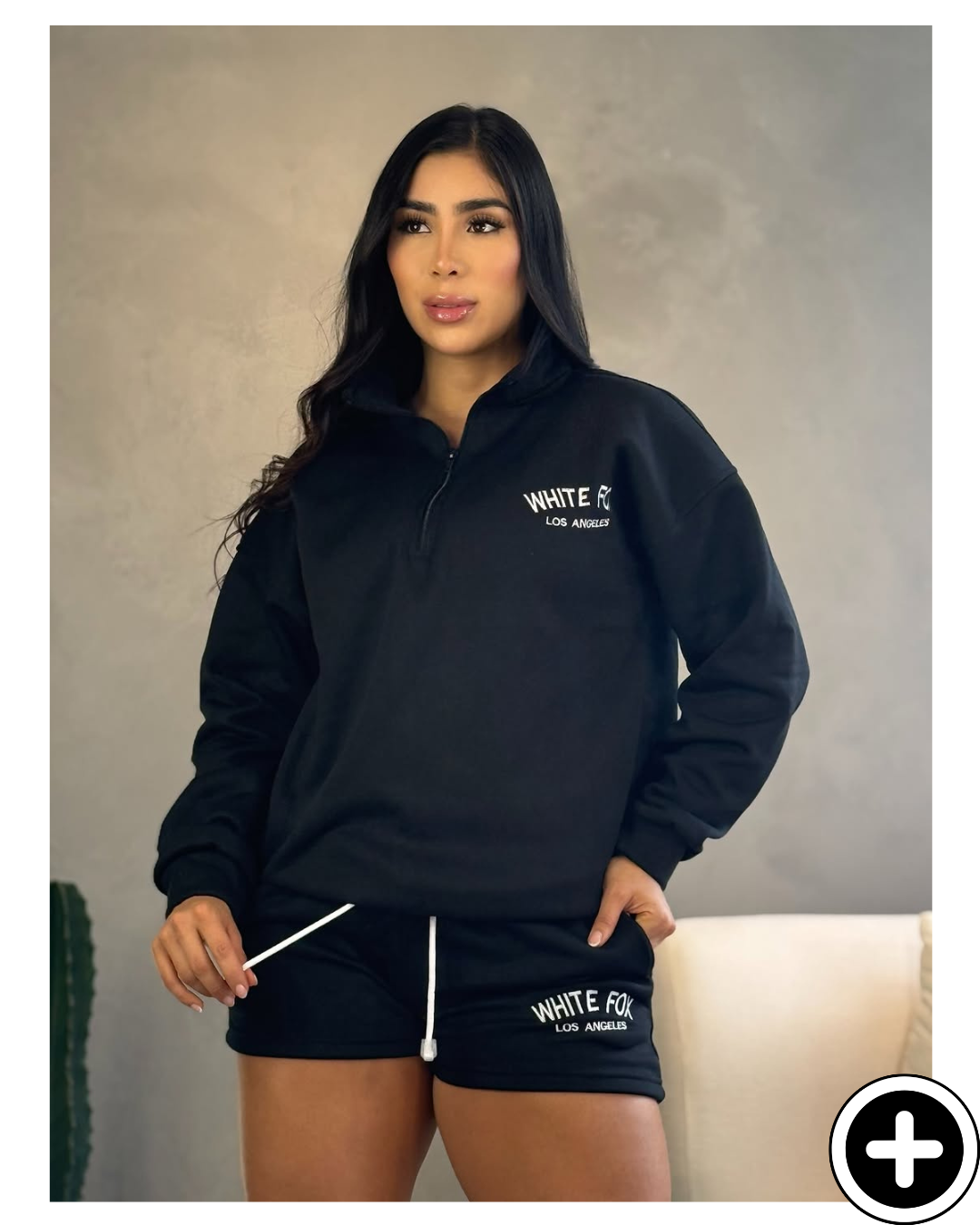 Conjunto Off White Buzo Short