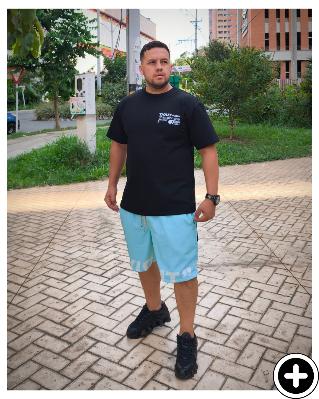 Conjunto Y/out Camiseta Bermuda