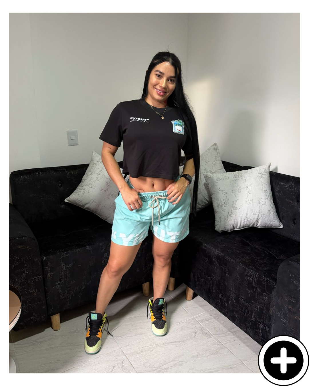 Conjunto Y/out Blusa Short