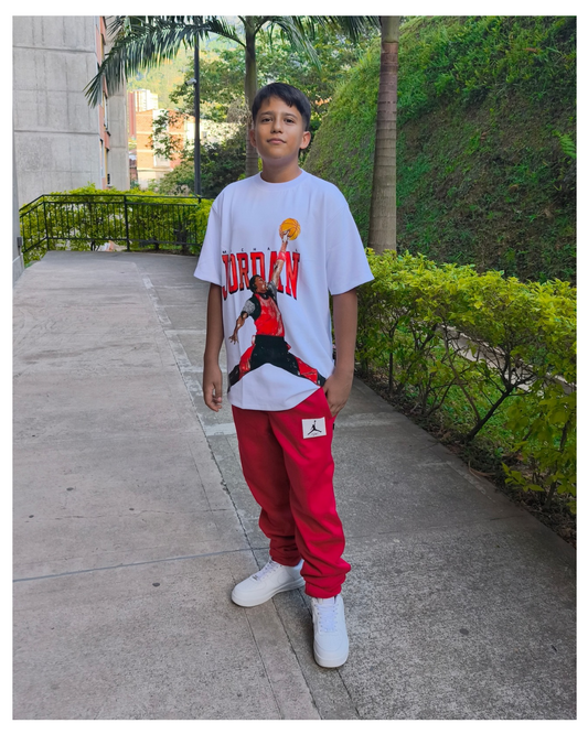 Conjunto Jordan Adulto e Infantil