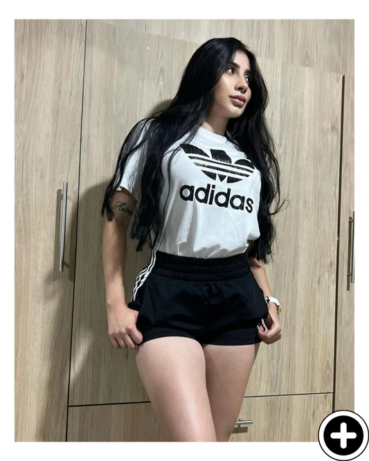 Conjunto Adidas Blusa Short