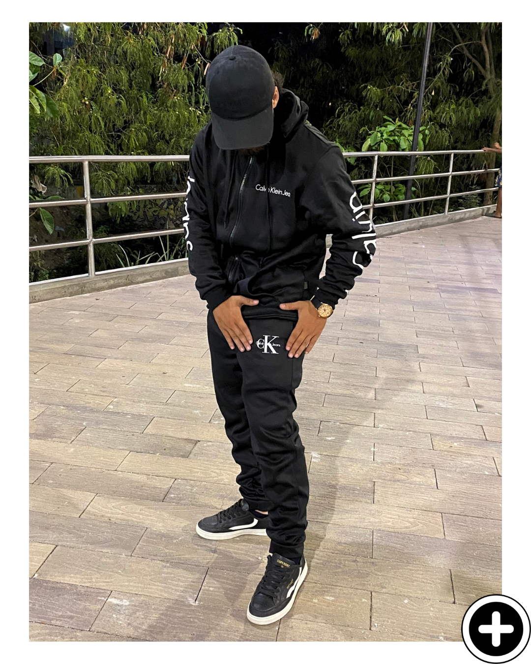 Conjunto Calvin Klein Buzo Sudadera