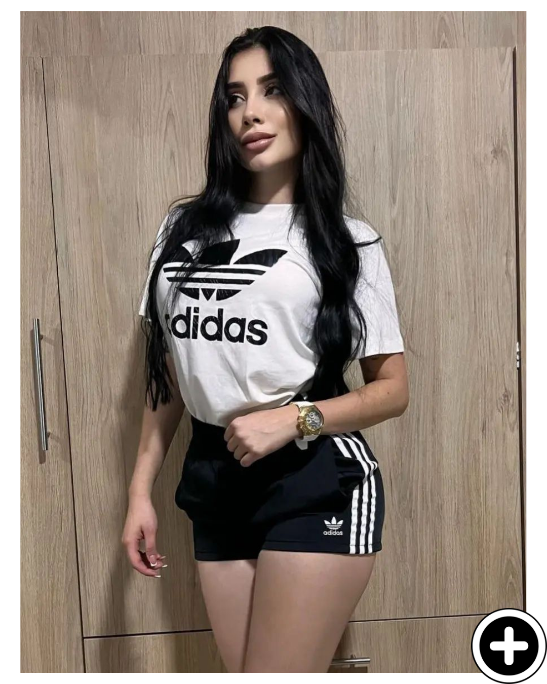 Conjunto Adidas Blusa Short