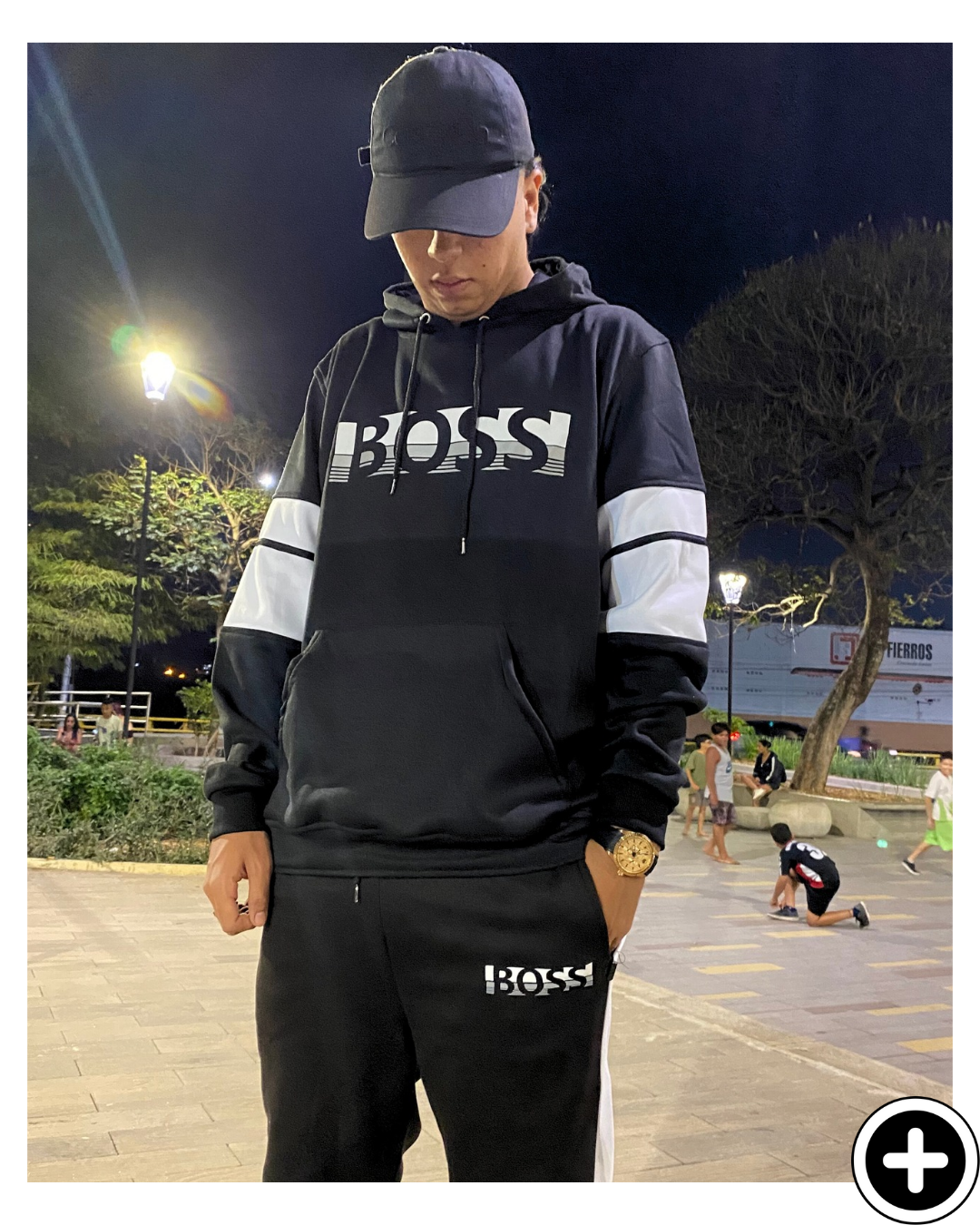Conjunto Higos Boss Buzo Sudadera