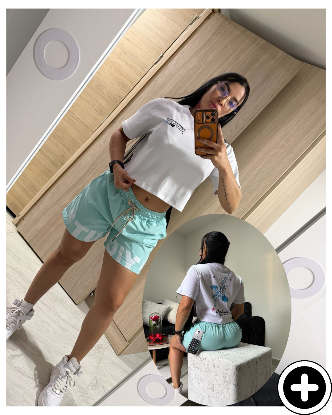 Conjunto Y/out Blusa Short
