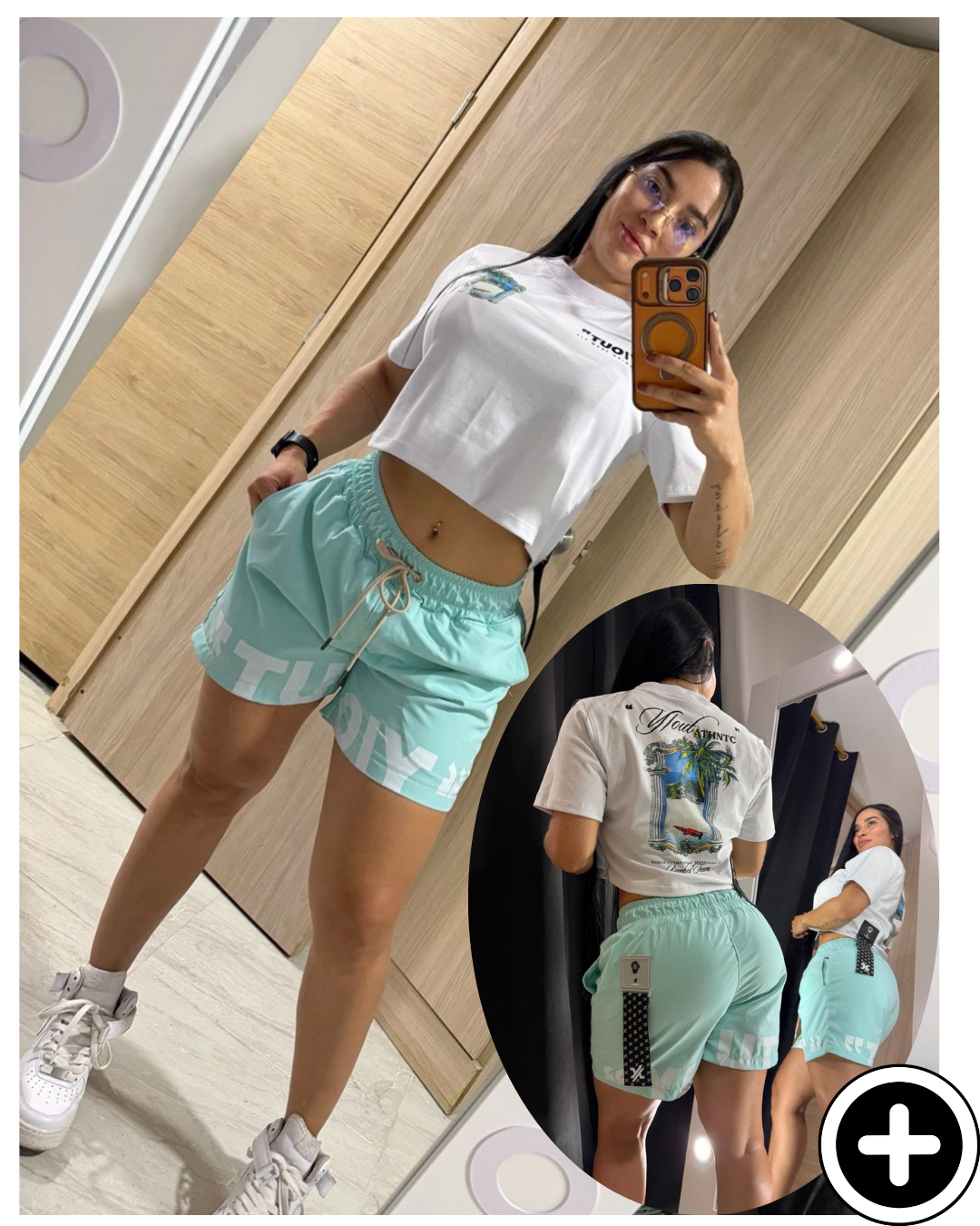 Conjunto Y/out Blusa Short
