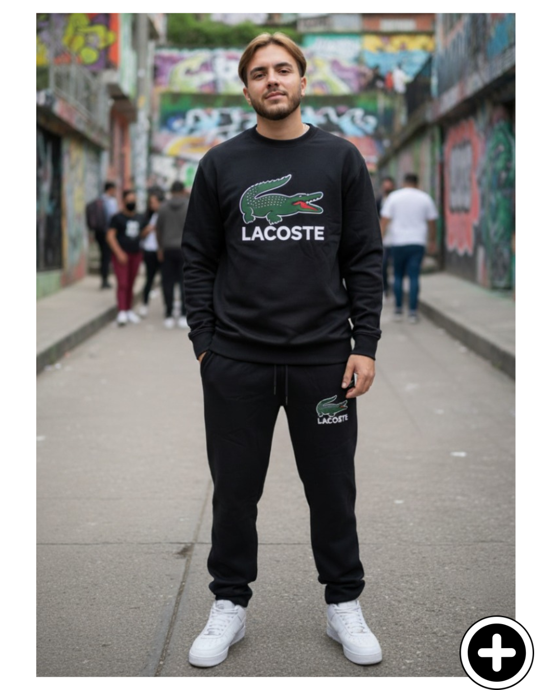 Conjunto Lacoste Buzo Sudadera