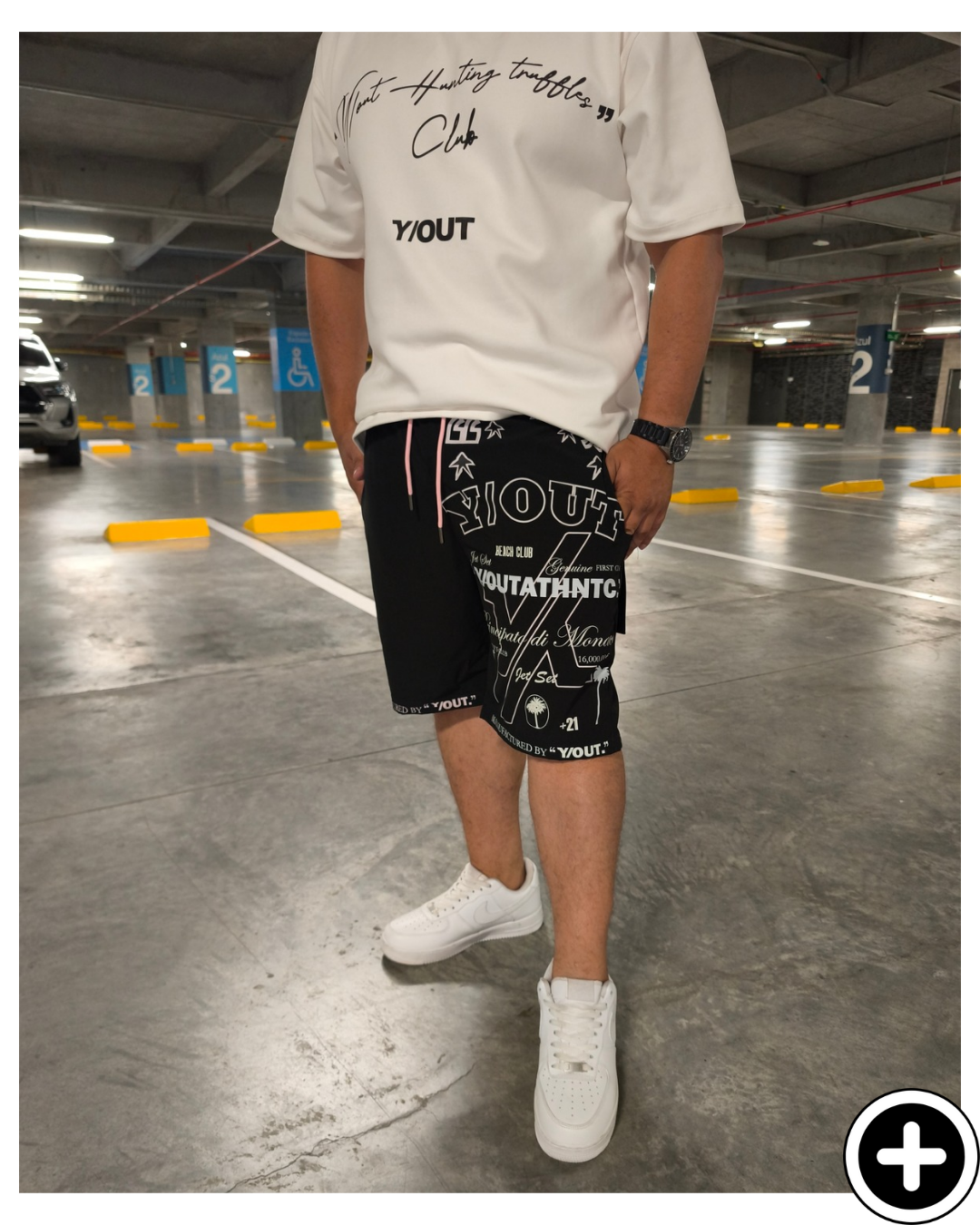 Conjunto Y/out Camiseta Bermuda