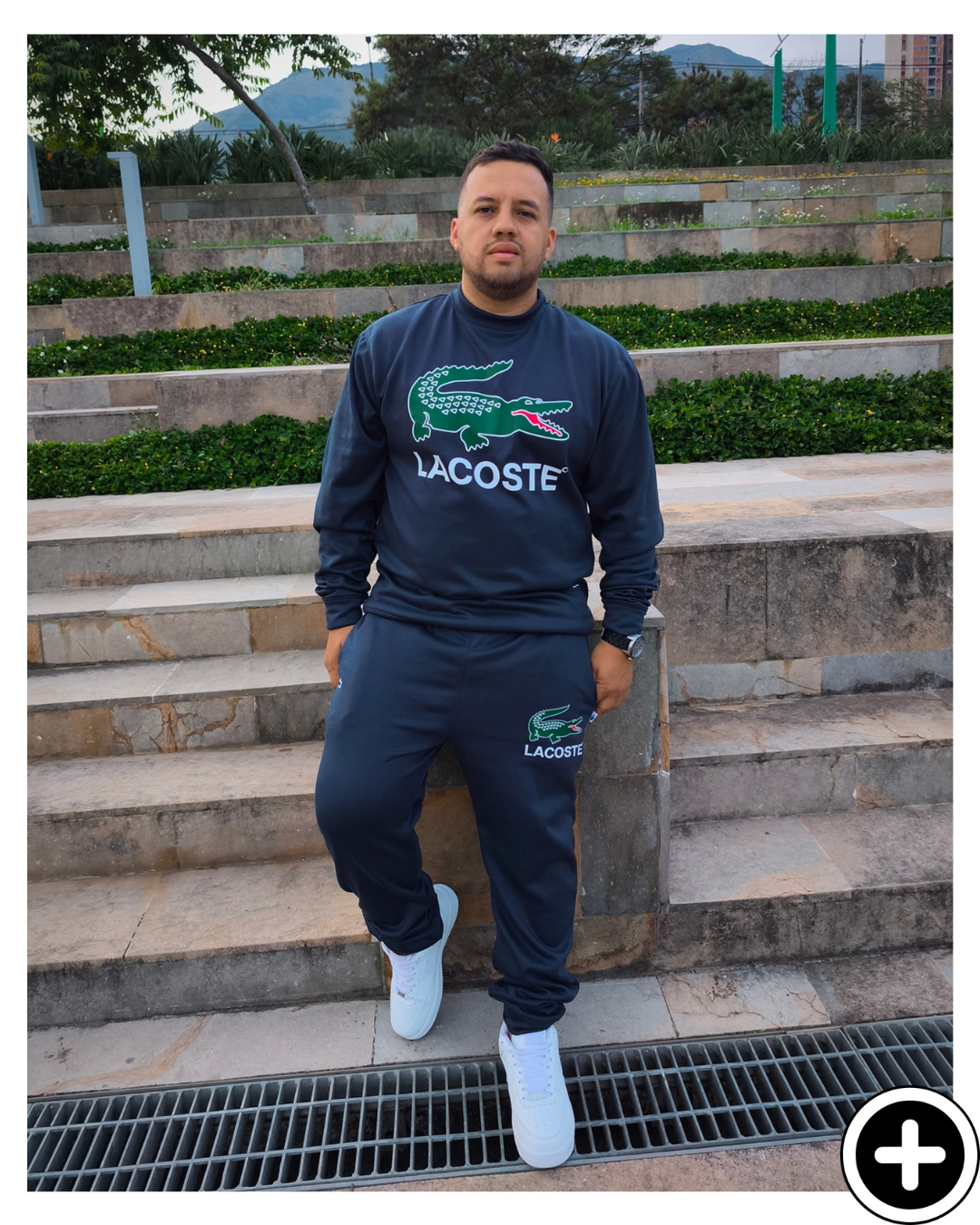 Conjunto Lacoste Buzo Sudadera