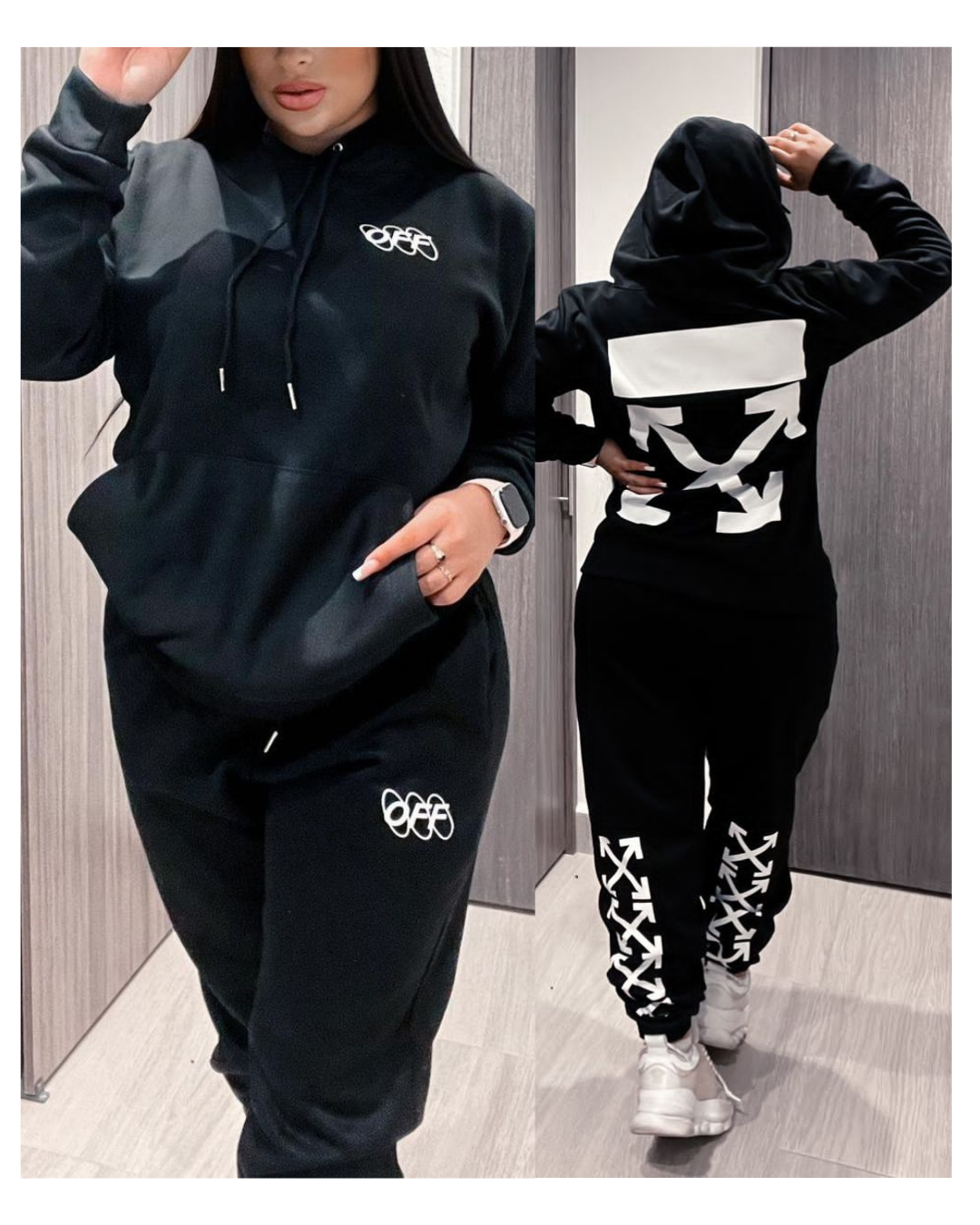 Conjunto Off White Buzo Sudadera