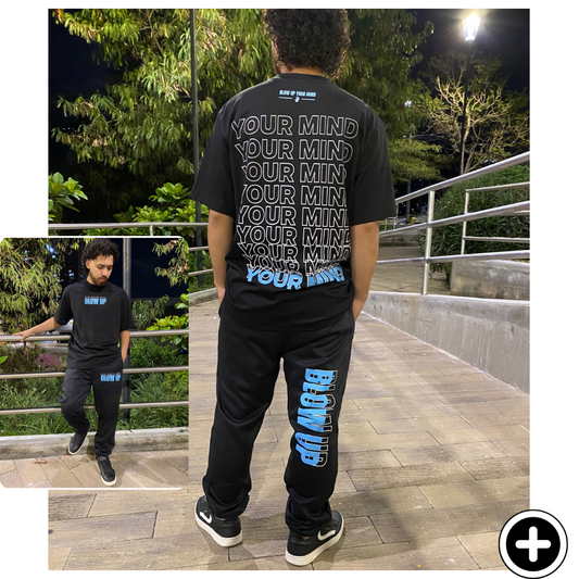 Conjunto Blow Up Camiseta Sudadera