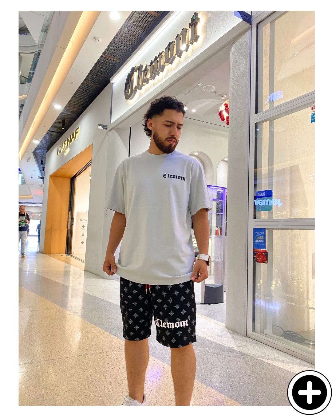 Conjunto Clemont Camiseta Bermuda