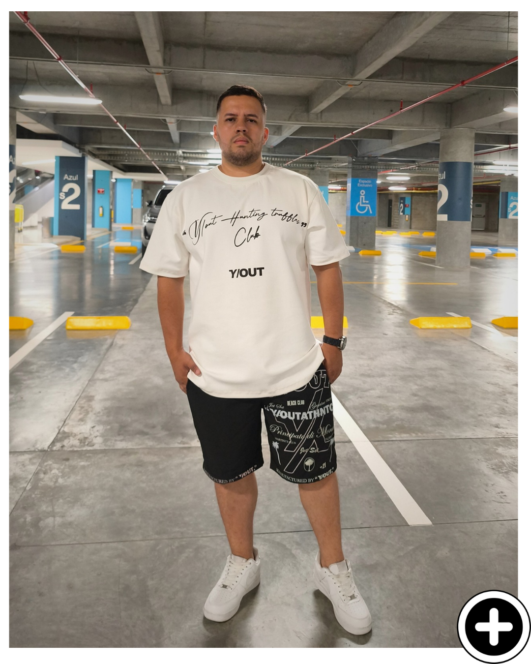 Conjunto Y/out Camiseta Bermuda