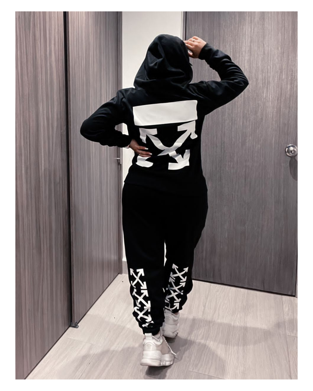 Conjunto Off White Buzo Sudadera