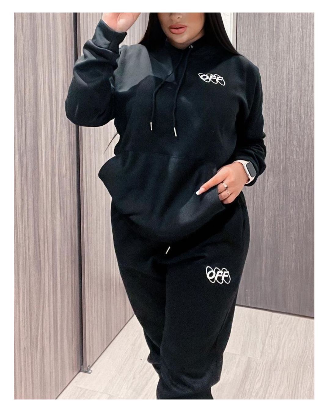 Conjunto Off White Buzo Sudadera