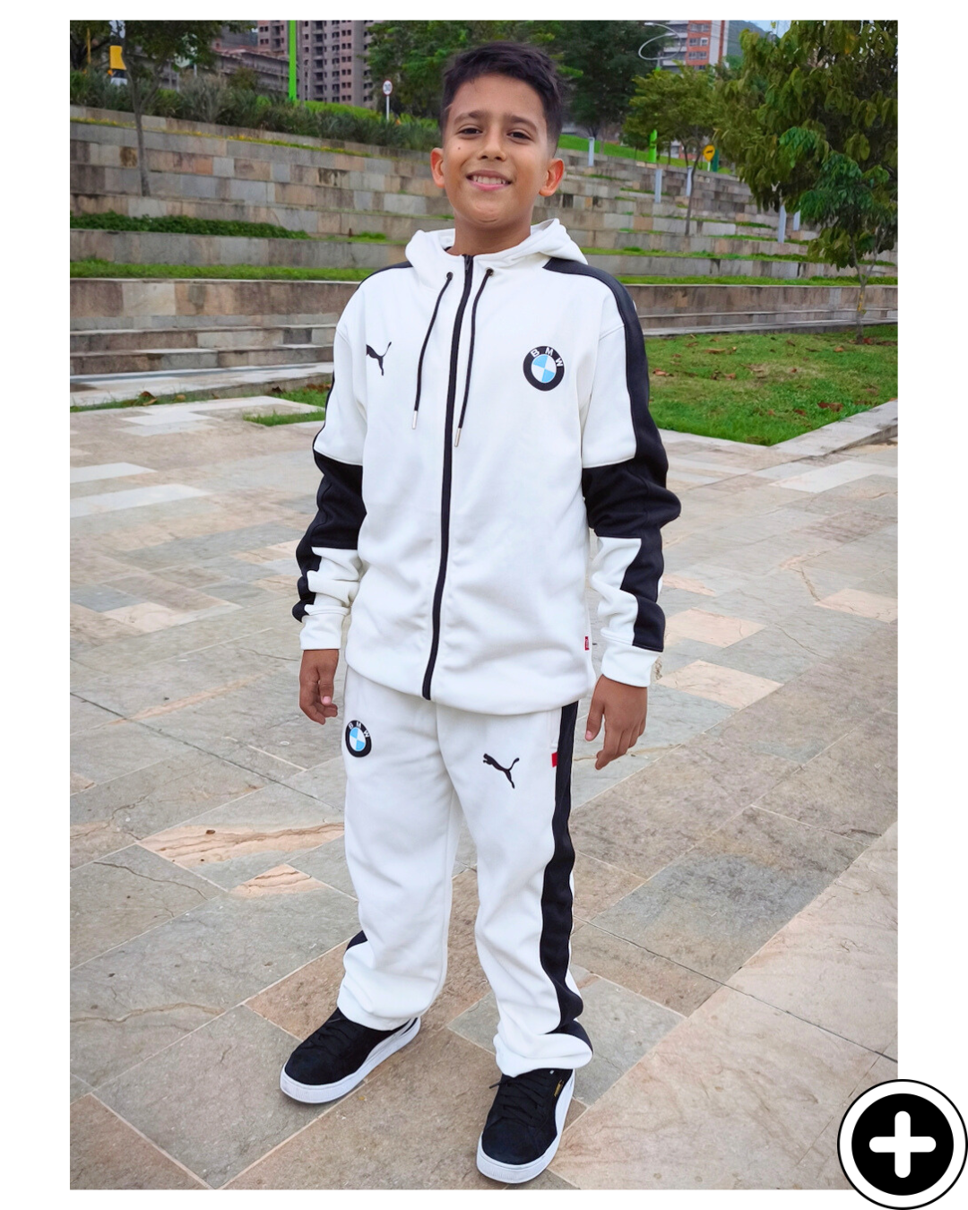 Conjunto Puma Niño Buzo Sudadera