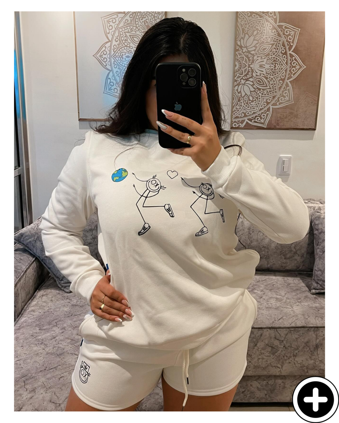 Conjunto Adidas Buzo Short